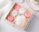 Подарунковий набір свічок у формі півоній  86-4 фото